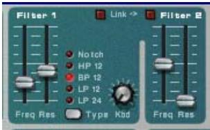 PROPELLERHEAD REASON 2.5 - Section des filtres - 1