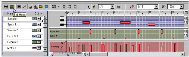 PROPELLERHEAD REASON PRISE - Vues, sections et diviseurs - 1