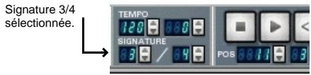 PROPELLERHEAD REASON PRISE - Tempo et signature rythmique - 2