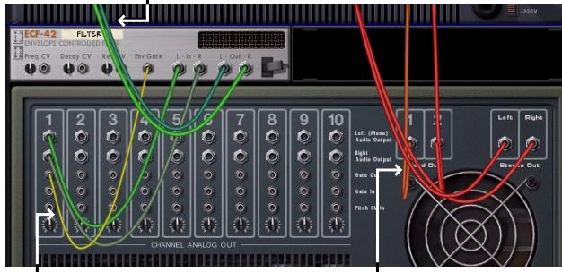 PROPELLERHEAD REASON PRISE - Affectation par cordons de Patch - 2