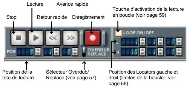 PROPELLERHEAD REASON PRISE - Commandes de transport - 1
