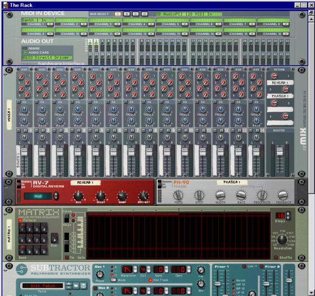PROPELLERHEAD REASON PRISE - Tour d'horizon - 1