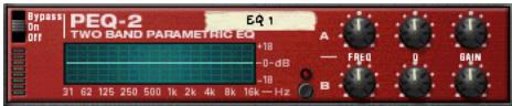 PROPELLERHEAD REASON PRISE - PEQ2 - Module d'égalisation paramétrique deux bandes - 1