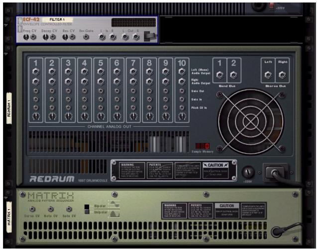 PROPELLERHEAD REASON PRISE - Affectation manuelle - 1