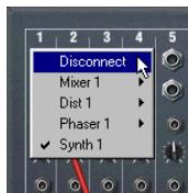 PROPELLERHEAD REASON PRISE - Déconnexion des modules - 1