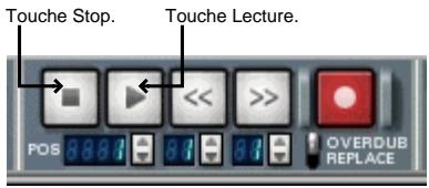 PROPELLERHEAD REASON PRISE - Lecture d'un morceau - 1