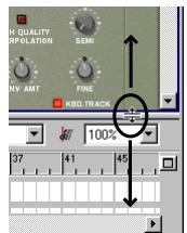 PROPELLERHEAD REASON PRISE - Gestion de la fenêtre du séquenceur - 2
