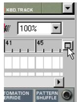 PROPELLERHEAD REASON PRISE - Gestion de la fenêtre du séquenceur - 3