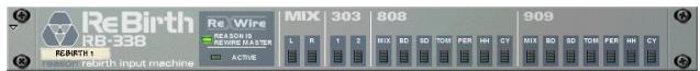 PROPELLERHEAD REASON PRISE - ReBirth - Module d'insertion pour ReBirth - 1