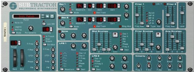 PROPELLERHEAD REASON PRISE - Subtractor - module de synthétiseur analogique - 1