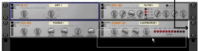 PROPELLERHEAD REASON PRISE - Réorganisation des modules - 3