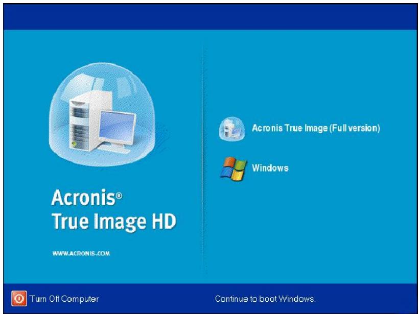 KINGSTON SH100S3B - Einrichten und Verwenden von Acronis® True Image HD - 1