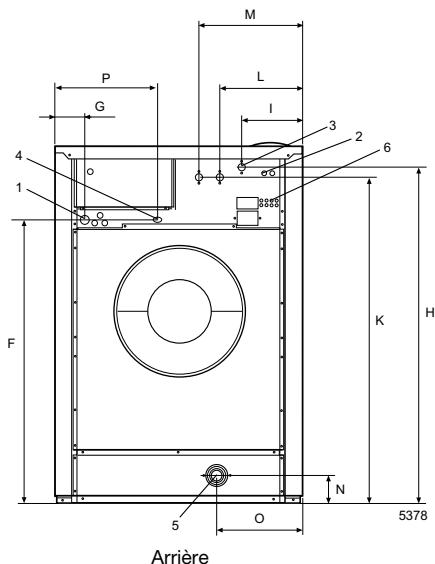 ELECTROLUX LAUNDRY SYSTEMS W4130H - Principales options - 5