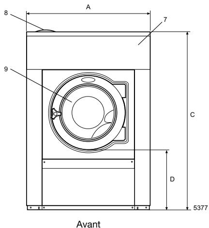 ELECTROLUX LAUNDRY SYSTEMS W4240H - Principales options - 3