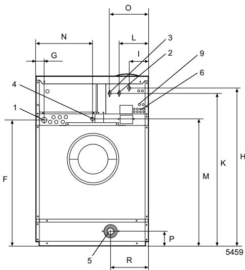 ELECTROLUX LAUNDRY SYSTEMS W4330S - Principales options - 5