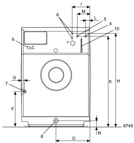 ELECTROLUX LAUNDRY SYSTEMS W4600X - Principales options - 2