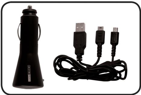 GAMERON DUAL USB CAR CHARGER DS LITE COMPATIBLE - DSI™ / dsi™xl / DS™ lite compatible - 1