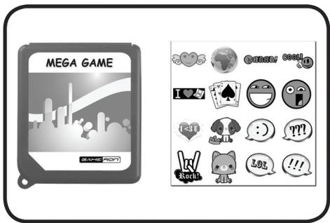 GAMERON MEGA GAME CASE DSI LITE COMPATIBLE - DSITM / DSI™XL / DS™ Lite compatible - 1