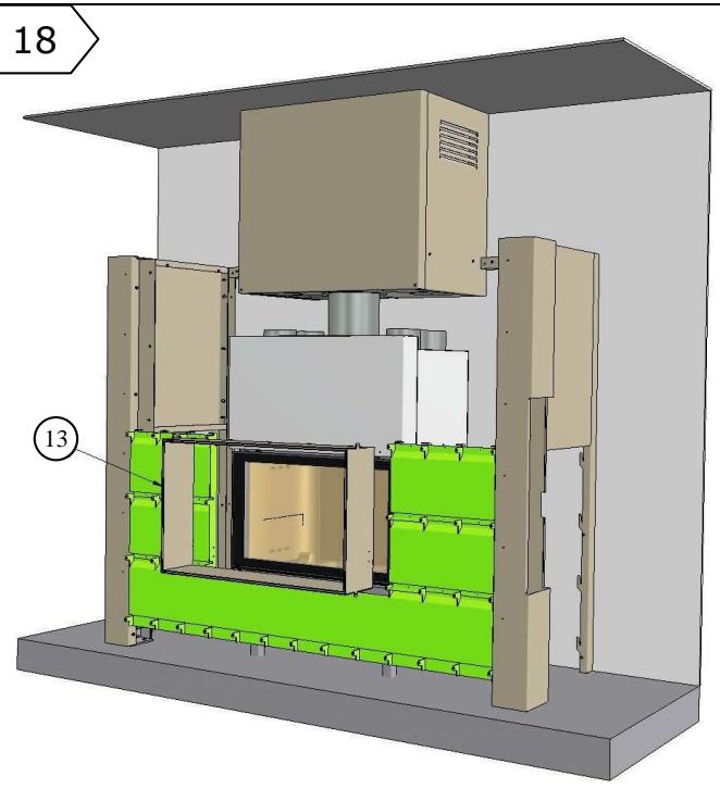 FONDIS MODULO - MONTAGE DE LA FAÇADE BASSE, HAUTE ET DU FOURREAU (ETAPE 17 A 24) - 2