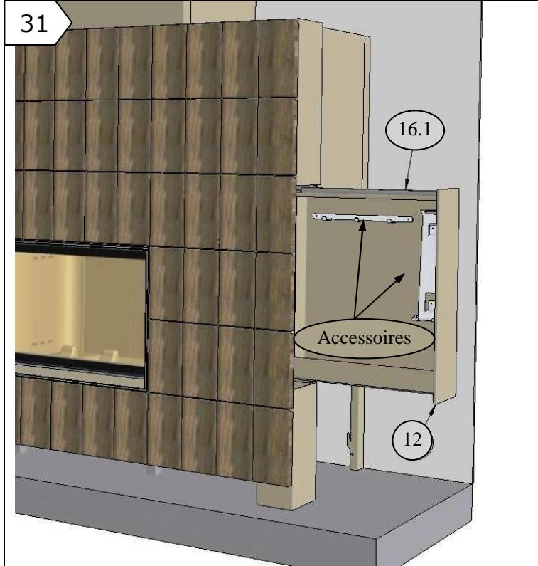 FONDIS MODULO - MONTAGE DU TIROIR SERVITEUR (ETAPE 29 A 33) - 3