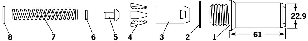 AVDEL GENESIS NG3 - NOSE ASSEMBLY part n² 71210-16100 - 3