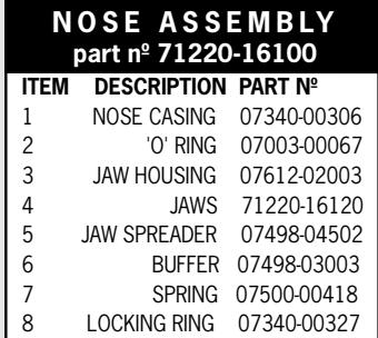 AVDEL GENESIS NG3 - NOSE ASSEMBLY part n² 71210-16100 - 1