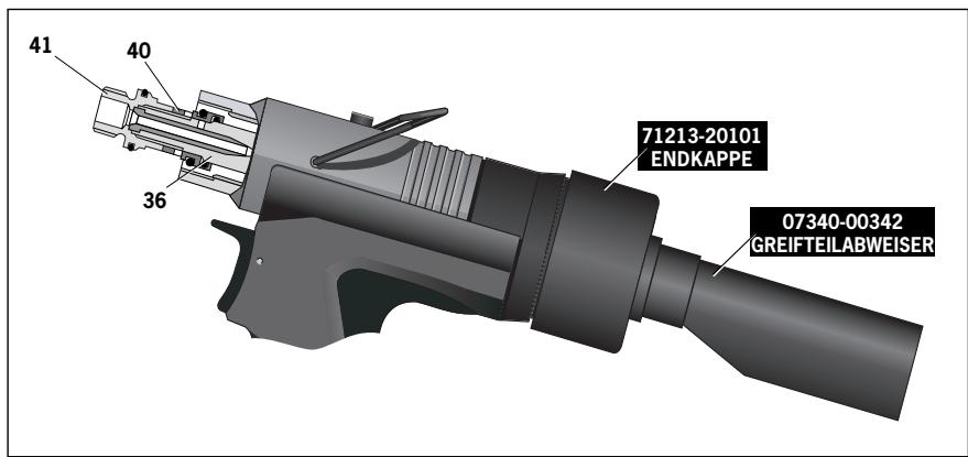 AVDEL GENESIS NG3 - Vorbereitung des Grundgerätes zur Verwendung mit Greifteilabweiser - 1