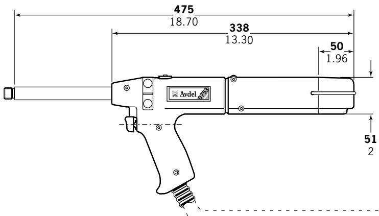 AVDEL 0753 MKII 07530 MKII - DO NOT OPERATE THE TRIGGER WHILE THE BLEED SCREW IS REMOVED - 4