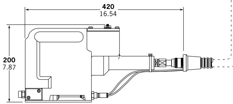 AVDEL 0753 MKII 07530 MKII - Dimensions de L'outil - Modele 07530 Mk II - 4