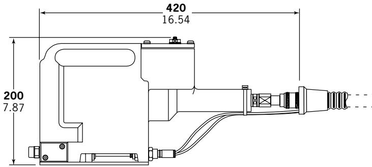 AVDEL 0753 MKII 07530 MKII - Tool Dimensions - 07530 MkII Model - 4