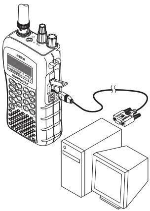 UNIDEN BC246T - Raccorder votre radio à balayage de fréquences à un ordinateur personnel - 1