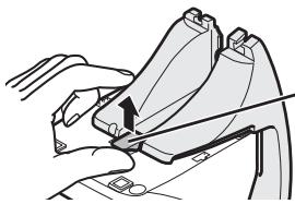UNIDEN DXI8560 - Retirer le support d'installation murale - 1
