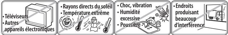 UNIDEN EXI8560 - 1-1. Choiser le meilleur emplacement - 3