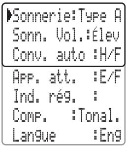 UNIDEN EXI8560 - Changer le mode de composition à tonalité au mode de composition à impulsions (COMP.) - 1