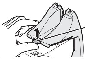 UNIDEN EXI8560 - Retirer le support d'installation murale - 1