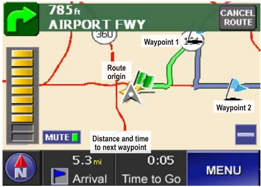 UNIDEN MAPTRAX GPS352 - Editing and Deleting Waypoints - 2