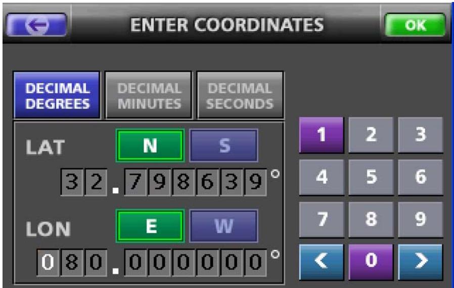 UNIDEN MAPTRAX GPS352 - Finding Coordinates - 2