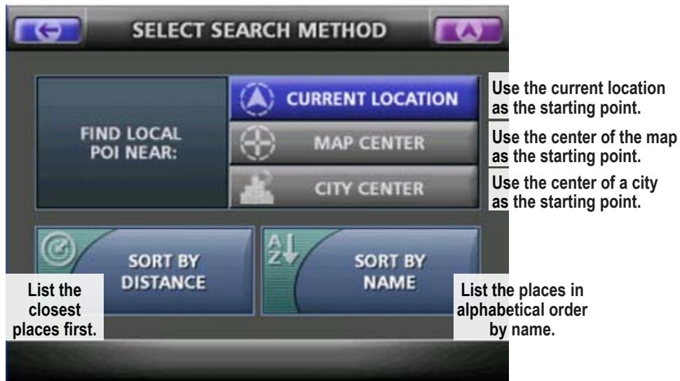 UNIDEN MAPTRAX GPS352 - Using Other Destinations for Routing - 7