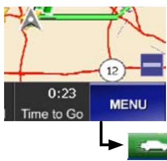 UNIDEN MAPTRAX GPS352 - Running a Route Demo - 1