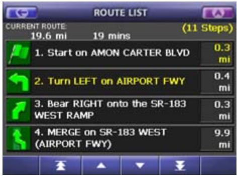 UNIDEN MAPTRAX GPS352 - Saving a Route - 2