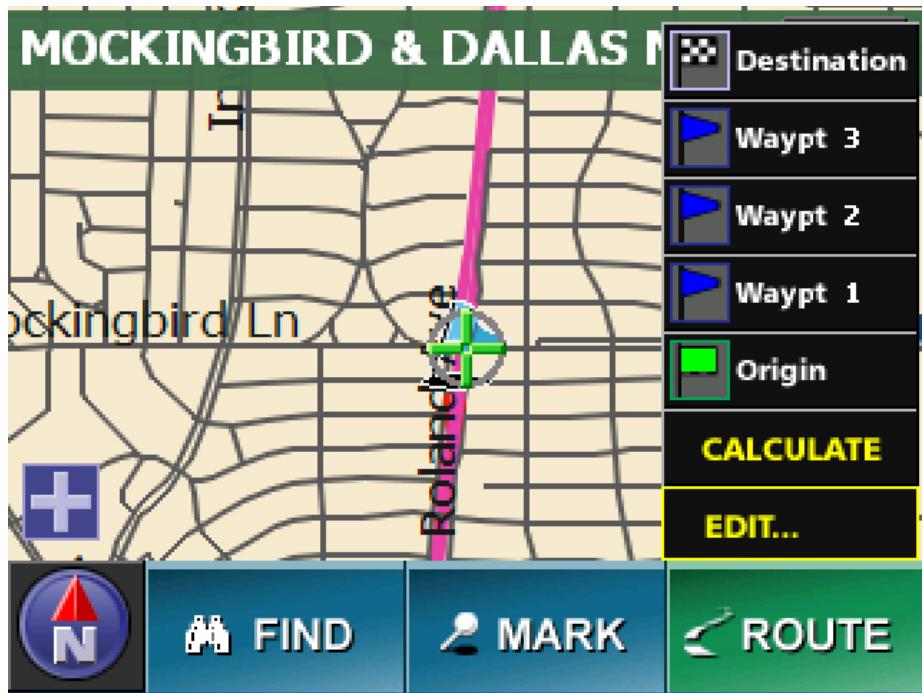 UNIDEN MAPTRAX GPS352 - Adding a Waypoint - 1