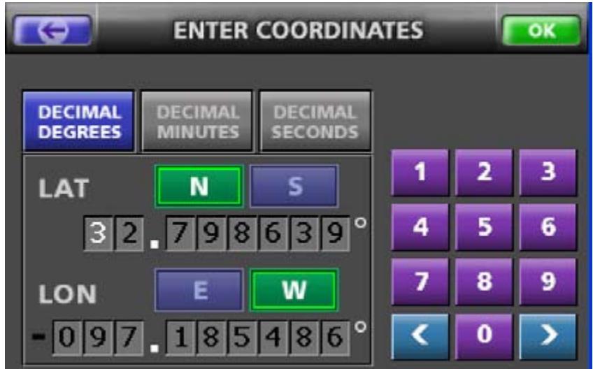 UNIDEN MAPTRAX GPS352 - Finding Coordinates - 1
