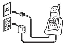 UNIDEN TRU9565 - Installez le SOCLE - 1