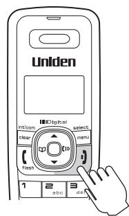 UNIDEN TRU9565 - Tester la connexion - 9