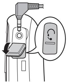UNIDEN TRU9565 - Installation du casque d'écoute optionnel - 1