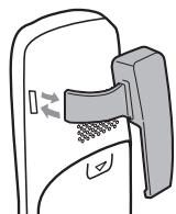 UNIDEN TRU9565 - Installation de l'attache-ceinture - 1