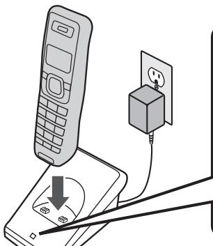 UNIDEN TRU9565 - Charge du combiné - 1