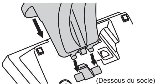 UNIDEN TRU9565 - Installation murale du socle - 2