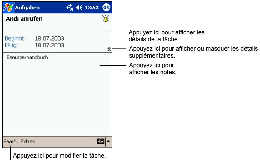YAKUMO ALPHA GPS - Utilisation de l'écran Résumé des Contacts - 1