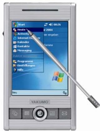 YAKUMO ALPHA GPS - Appuyer et maintainir - 1